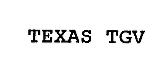 TEXAS TGV logo