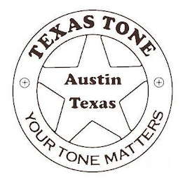 TEXAS TONE AUSTIN TEXAS YOUR TONE MATTERS logo