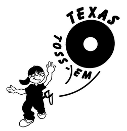 TEXAS TOSS-EM logo