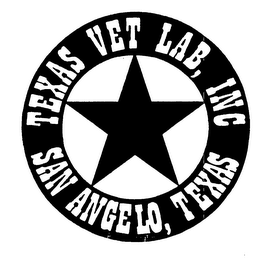 TEXAS VET LAB, INC SAN ANGELO, TEXAS logo