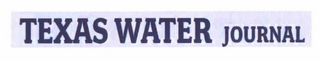 TEXAS WATER JOURNAL logo