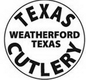 TEXAS WEATHERFORD TEXAS CUTLERY logo