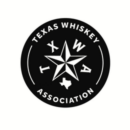 TEXAS WHISKEY ASSOCIATION T X W A logo