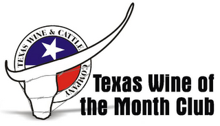 TEXAS WINE OF THE MONTH CLUB TEXAS WINE & CATTLE COMPANY logo