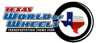 TEXAS WORLD OF WHEELS TRANSPORTATION THEME PARK logo