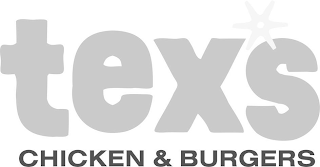 TEX'S CHICKEN & BURGERS logo
