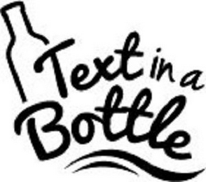 TEXT IN A BOTTLE logo