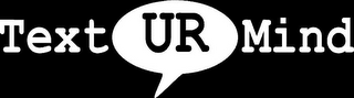 TEXT UR MIND logo