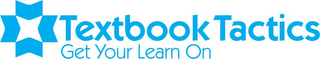 TEXTBOOK TACTICS GET YOUR LEARN ON logo