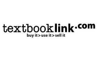 TEXTBOOKLINK.COM BUY IT > USE IT > SELL IT logo