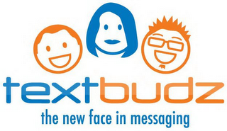 TEXTBUDZ THE NEW FACE IN MESSAGING logo