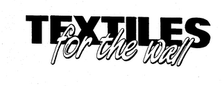 TEXTILES FOR THE WALL logo