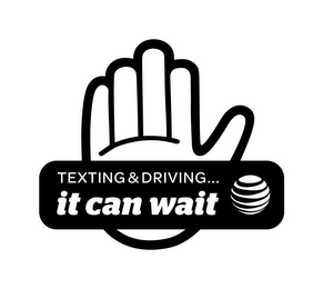 TEXTING & DRIVING...IT CAN WAIT logo
