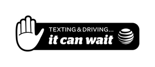 TEXTING & DRIVING...IT CAN WAIT logo