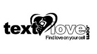 TEXTLOVE.COM FIND LOVE ON YOUR CELL logo