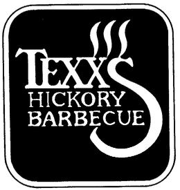 TEXX'S HICKORY BARBECUE logo