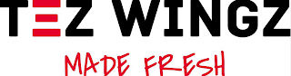 TEZ WINGZ MADE FRESH logo