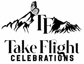 TF TAKE FLIGHT CELEBRATIONS logo
