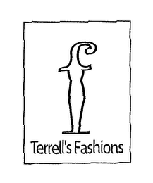 TF TERRELL'S FASHIONS logo