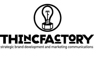 TF THINCFACTORY STRATEGIC BRAND DEVELOPMENT AND MARKETING COMMUNICATIONS logo