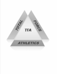 TFA TOTAL FORCE ATHLETICS logo