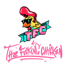 TFC THE FUCKING CHICKEN logo