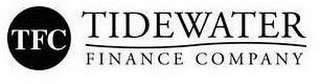 TFC TIDEWATER FINANCE COMPANY logo