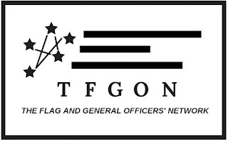 TFGON THE FLAG AND GENERAL OFFICERS' NETWORK logo