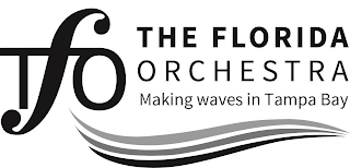 TFO THE FLORIDA ORCHESTRA MAKING WAVES IN TAMPA BAY logo