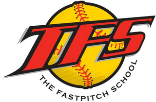 TFS THE FASTPITCH SCHOOL logo