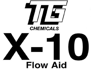 TG CHEMICALS X-10 FLOW AID logo