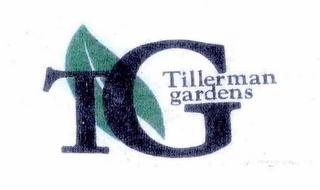 TG TILLERMAN GARDENS logo