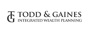 TG TODD & GAINES INTEGRATED WEALTH PLANNING logo