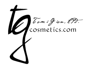 TG TOMI GION, LTD. COSMETICS.COM logo