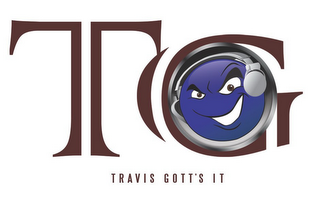 TG TRAVIS GOTT'S IT logo