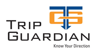 TG TRIP GUARDIAN - KNOW YOUR DIRECTION logo