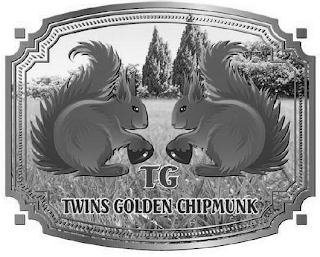 TG TWINS GOLDEN CHIPMUNK logo