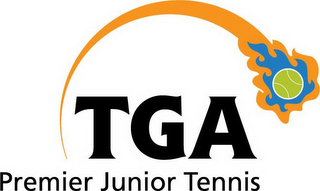 TGA PREMIER JUNIOR TENNIS logo