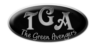 TGA THE GREEN AVENGERS logo