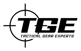 TGE TACTICAL GEAR EXPERTS logo