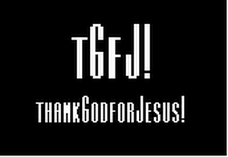 TGFJ! THANKGODFORJESUS! logo