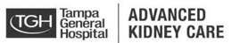 TGH TAMPA GENERAL HOSPITAL ADVANCED KIDNEY CARE logo