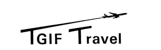 TGIF TRAVEL logo