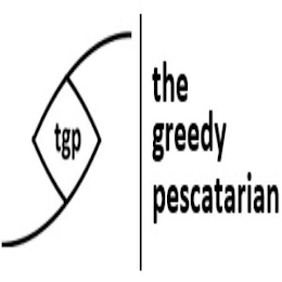 TGP THE GREEDY PESCATARIAN logo