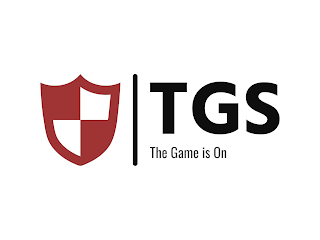 TGS THE GAME IS ON logo