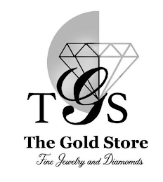 TGS THE GOLD STORE FINE JEWELRY AND DIAMONDS logo