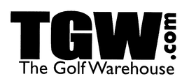 TGW.COM THE GOLF WAREHOUSE logo