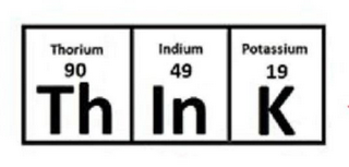 TH IN K THORIUM 90 INDIUM 49 POTASSIUM 19 logo