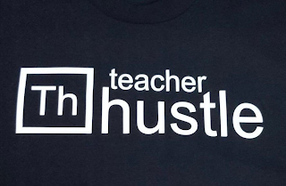TH TEACHER HUSTLE logo