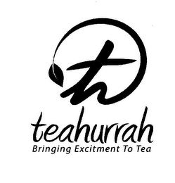 TH TEAHURRAH BRINGING EXCITEMENT TO TEA logo